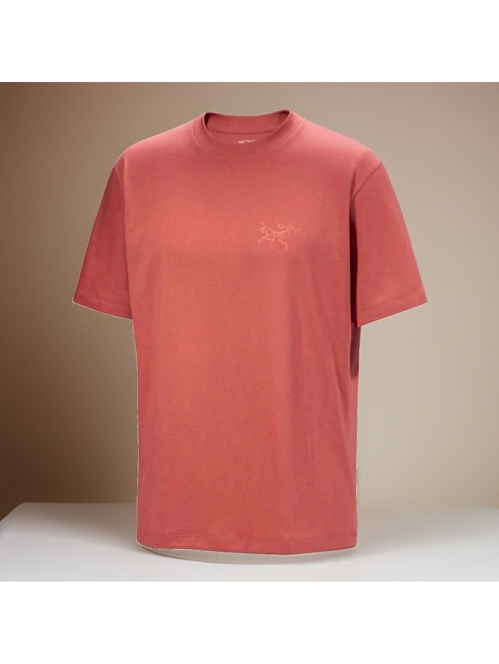 NEW Arc’teryx Kragg SL Cotton Stone Red Tee Shirt Large NWT